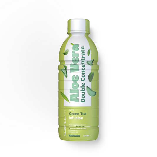 ALOE VERA Jus Et Pulpe Avec Thé Vert - 675 ml