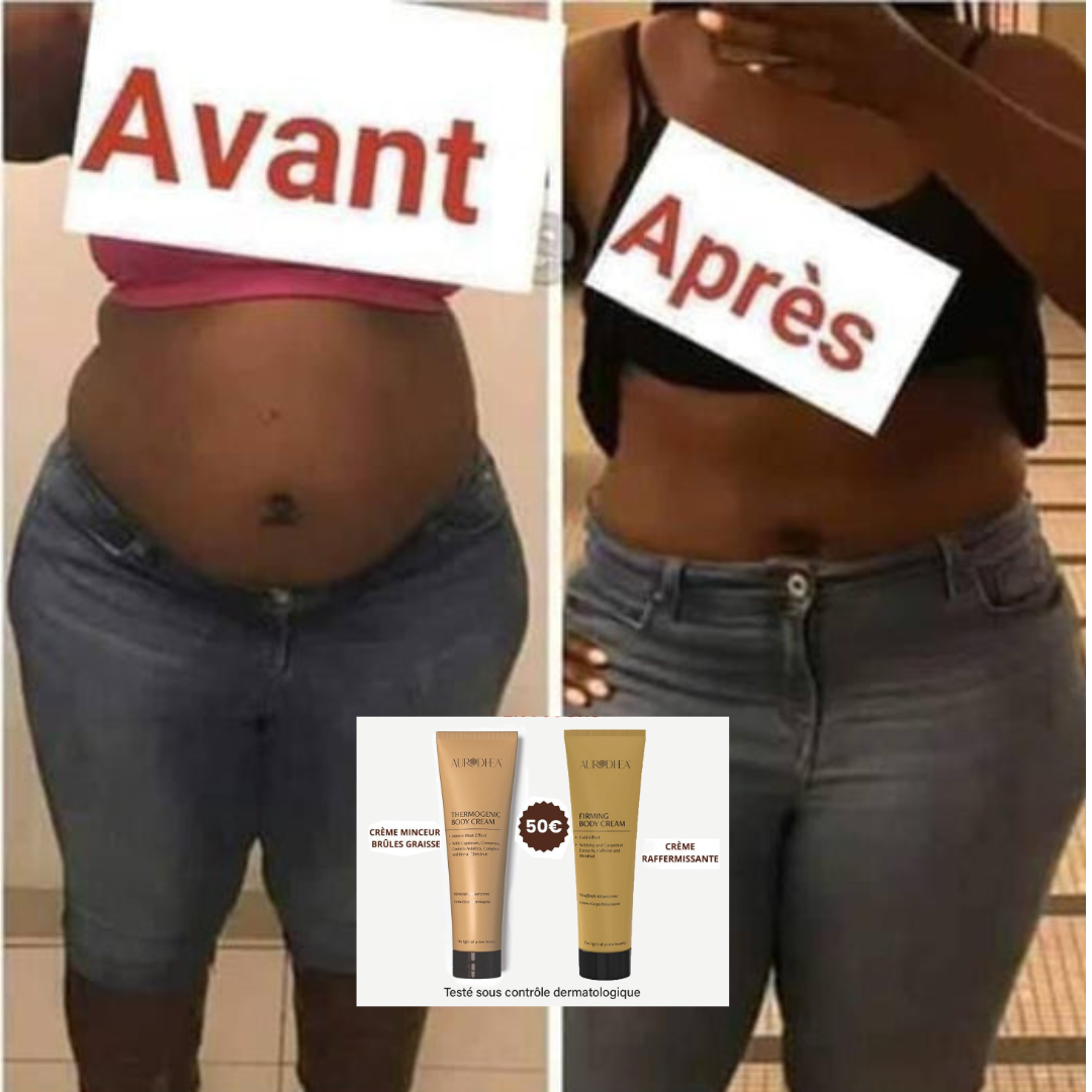 DUO  Brûle Graisse - Ventre Plat  Et Peau Tonifiée